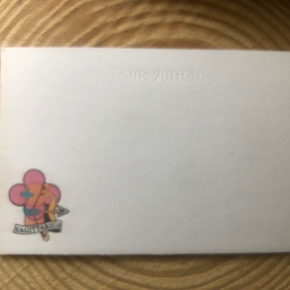 Louis Vuitton 200 Year Anniversary Birthday Card & Pin Gift Set VIP - Picture 8 of 8